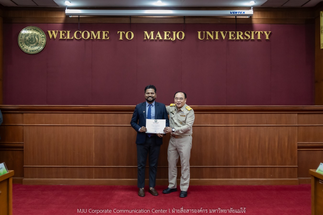 ม.แม่โจ้  ยกย่องเชิดชู  หน่วยงาน คณาจารย์ และนักศึกษา ได้รับรางวัลระดับชาติและนานาชาติ