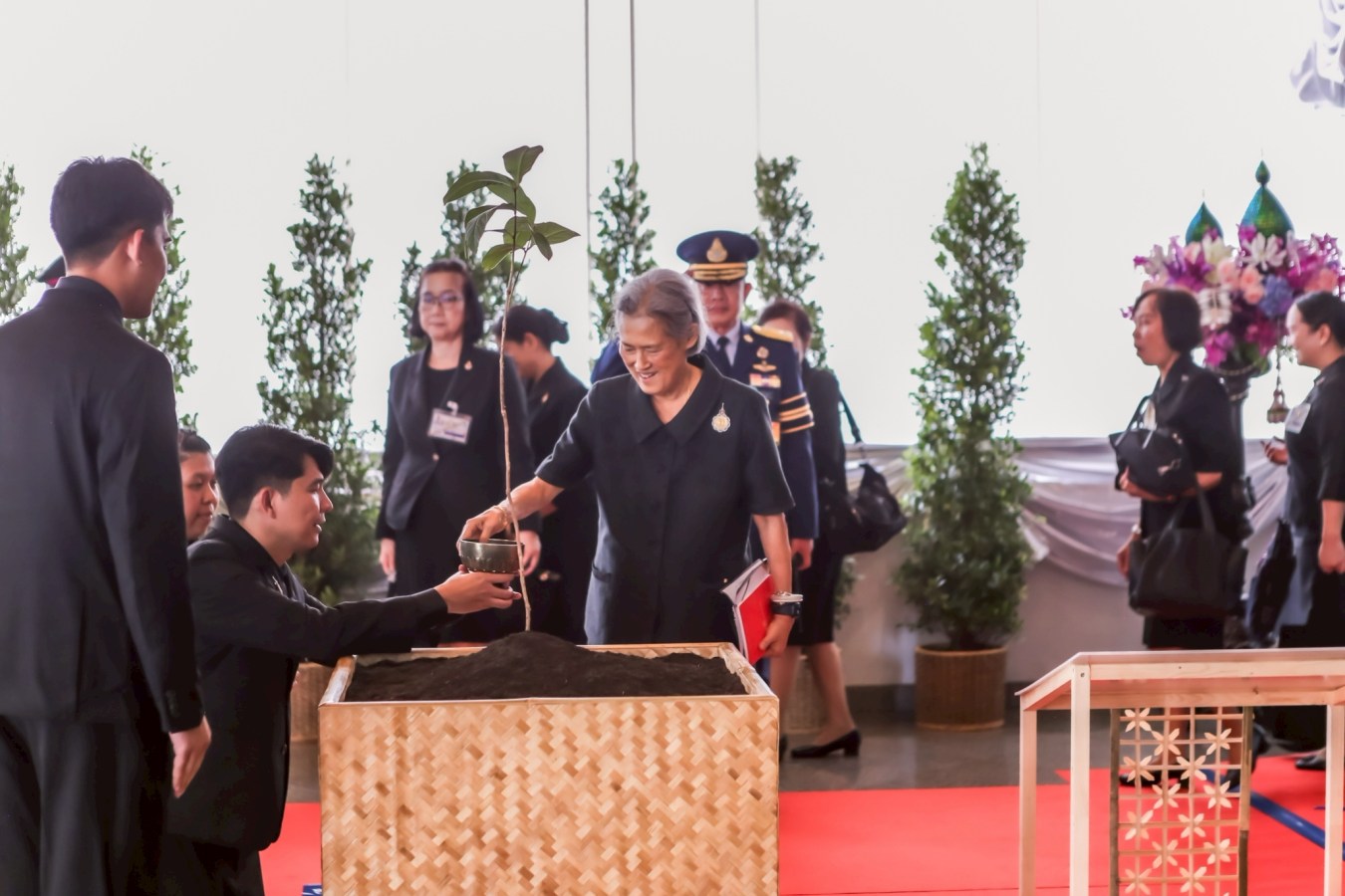 กรมสมเด็จพระเทพรัตนราชสุดาฯ ทรงเป็นประธานเปิดการประชุมวิชาการและนิทรรศการ ครั้งที่ 12 ทรัพยากรไทย : หวนดูทรัพย์สิ่งสินตน ณ มหาวิทยาลัยแม่โจ้