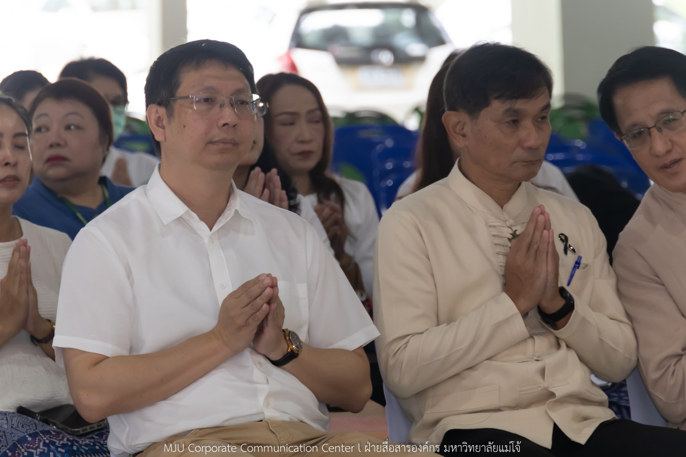 ม.แม่โจ้ ทำนุบำรุงพระพุทธศาสนา จัดถวายเทียนพรรษา 9 วัด