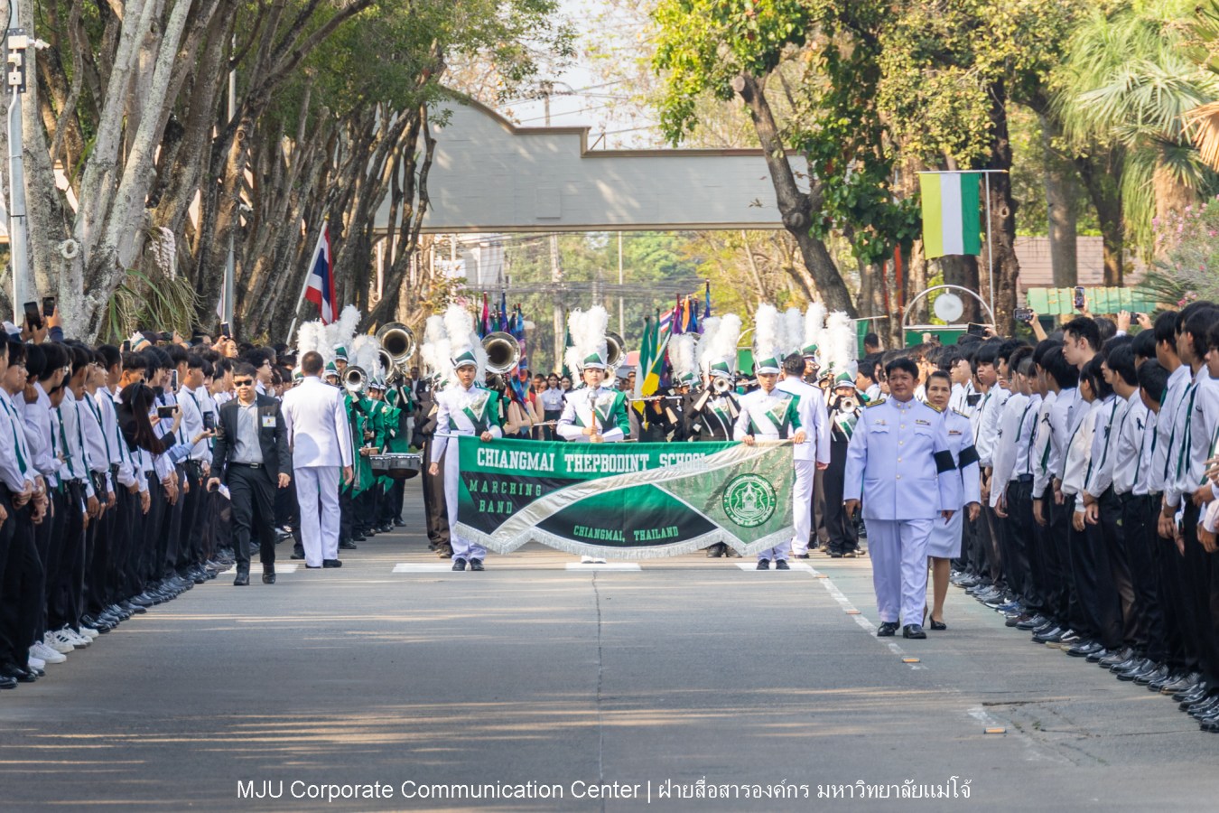 บรรยากาศ พิธีพระราชทานปริญญาบัตร มหาวิทยาลัยแม่โจ้ ประจำปีการศึกษา2567-2568 ครั้งที่ 48  ในวันที่ 19 กุมภาพันธ์ พ.ศ.2569 ณ ศูนย์กีฬาเฉลิมพระเกียรติ มหาวิทยาลัยแม่โจ้