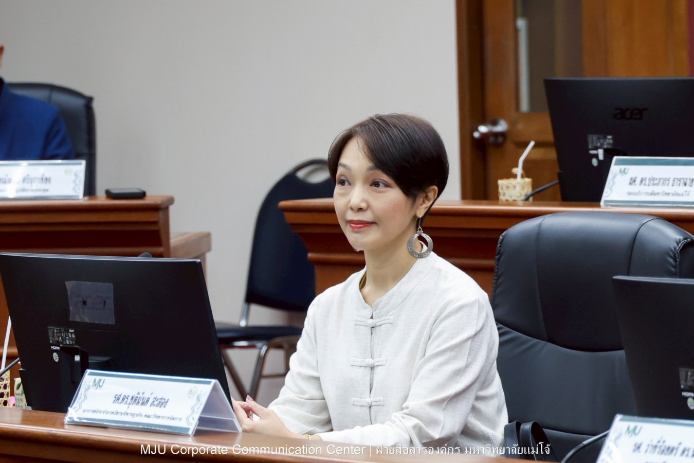 ม.แม่โจ้ ประชุมคณะกรรมการวัดธาราทิพย์ชัยประดิษฐ์ ในพระอุปภัมภ์ฯ ครั้งที่ 1/2569 เตรียมจัดพิธีถวายผ้าพระกฐินฯ