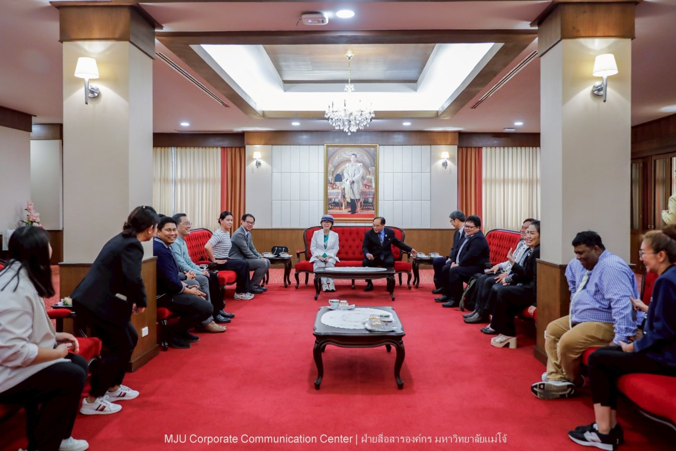 National Chiayi University (NCYU) ไต้หวัน เยือน ม.แม่โจ้ หารือความร่วมมือทางวิชาการ ยกระดับเครือข่ายความร่วมมือระดับนานาชาติ
