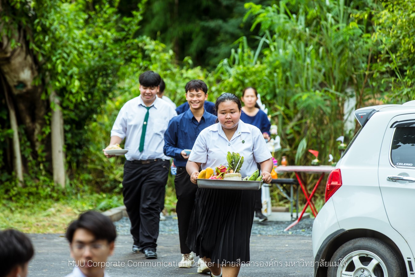 ม.แม่โจ้ ทำบุญอาคารเรียนรวมและปฏิบัติการคณะสัตวแพทยศาสตร์