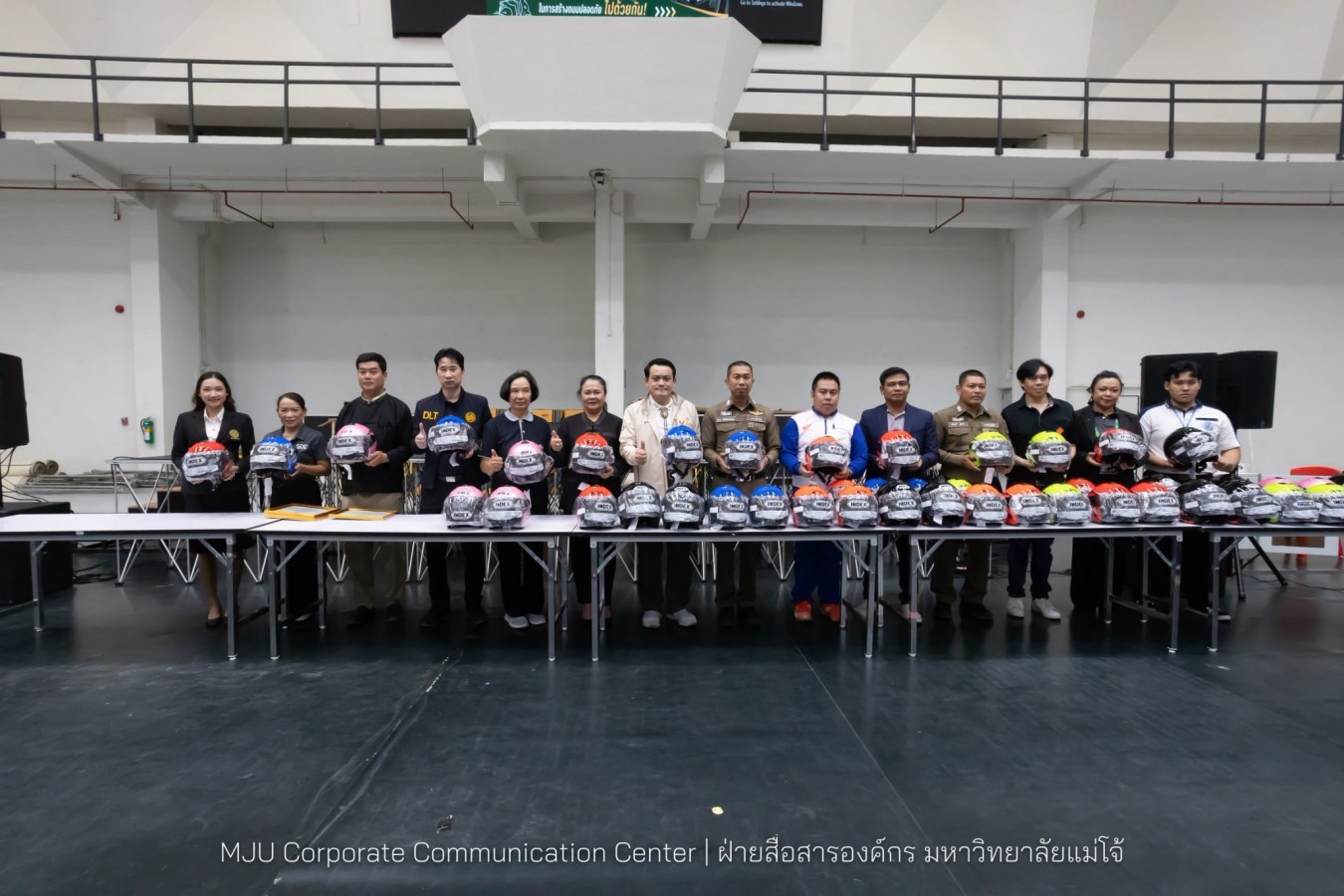 ม.แม่โจ้ อบรม Road Safety Organization ขับขี่ปลอดภัย สร้างวินัยจราจรให้นักศึกษา
