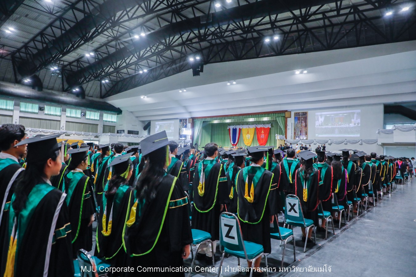 ว่าที่บัณฑิตพร้อม  อาจารย์พร้อม  ญาติพร้อม ทุกคนพร้อม  ร่วมแสดงความยินดี 18 กุมภาพันธ์ 2569  #บรรยากาศซ้อมใหญ่ พิธีพระราชทานปริญญาบัตรมหาวิทยาลัยแม่โจ้ ครั้งที่ 48
