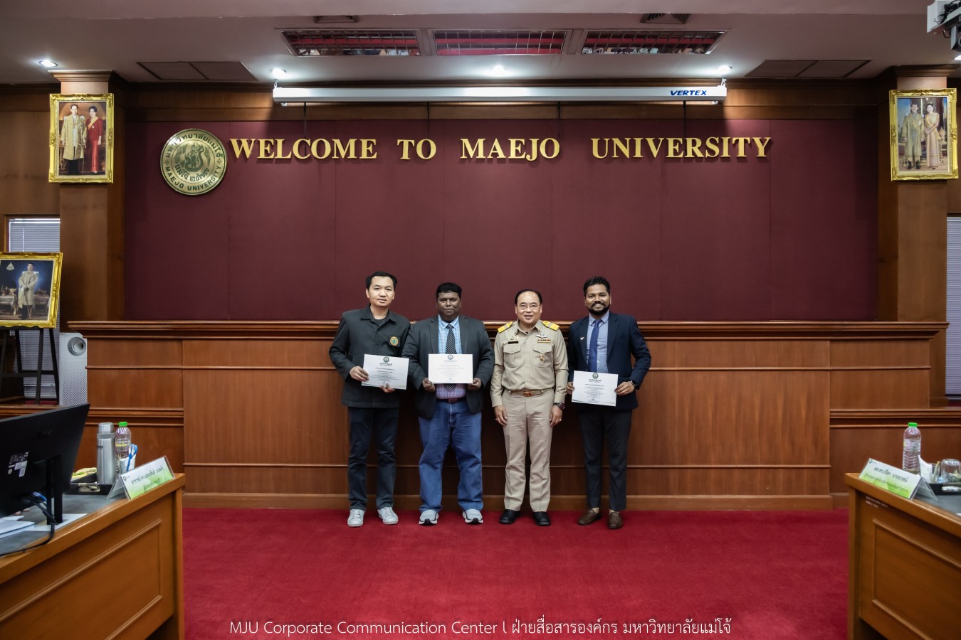 ม.แม่โจ้  ยกย่องเชิดชู  หน่วยงาน คณาจารย์ และนักศึกษา ได้รับรางวัลระดับชาติและนานาชาติ