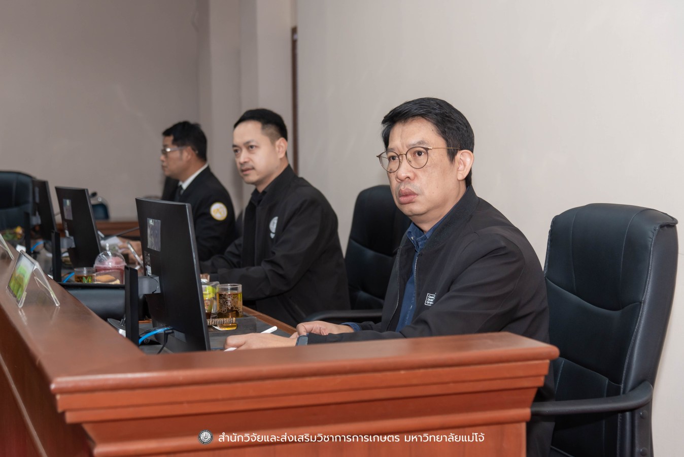 มหาวิทยาลัยแม่โจ้ ต้อนรับคณะผู้บริหารของสำนักงานเลขาธิการวุฒิสภา ในโครงการติดตามผลการนำผลงานวิจัยไปใช้ประโยชน์ในกระบวนการนิติบัญญัติ