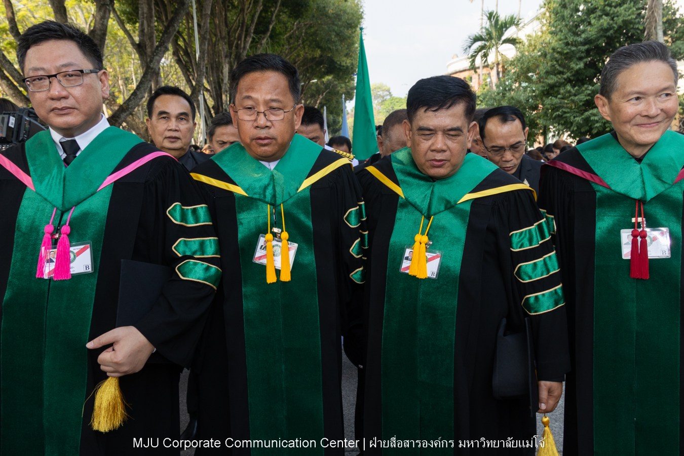 บรรยากาศ พิธีพระราชทานปริญญาบัตร มหาวิทยาลัยแม่โจ้ ประจำปีการศึกษา2567-2568 ครั้งที่ 48  ในวันที่ 19 กุมภาพันธ์ พ.ศ.2569 ณ ศูนย์กีฬาเฉลิมพระเกียรติ มหาวิทยาลัยแม่โจ้