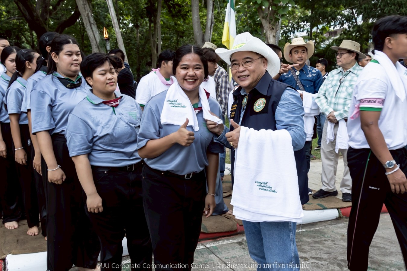 พิธีกำเนิดลูกแม่โจ้ รุ่น 91 สร้างความภาคภูมิใจให้นักศึกษาใหม่สู่การเป็นลูกแม่โจ้โดยสมบูรณ์