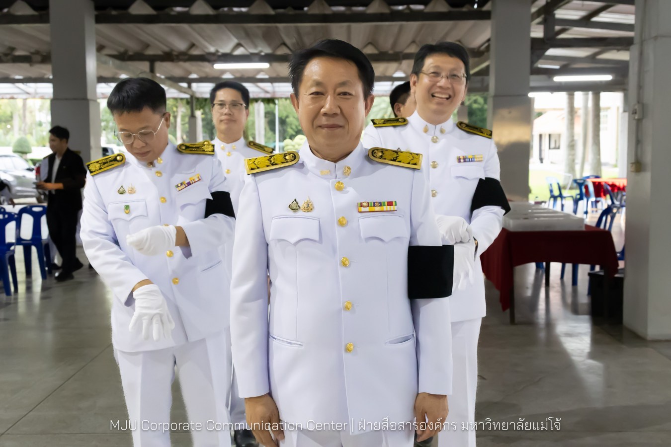 เนื่องในโอกาสวันเฉลิมพระชนมพรรษาพระบาทสมเด็จพระเจ้าอยู่หัว มหาวิทยาลัยแม่โจ้ จัดพิธีถวายพระพรชัยมงคล