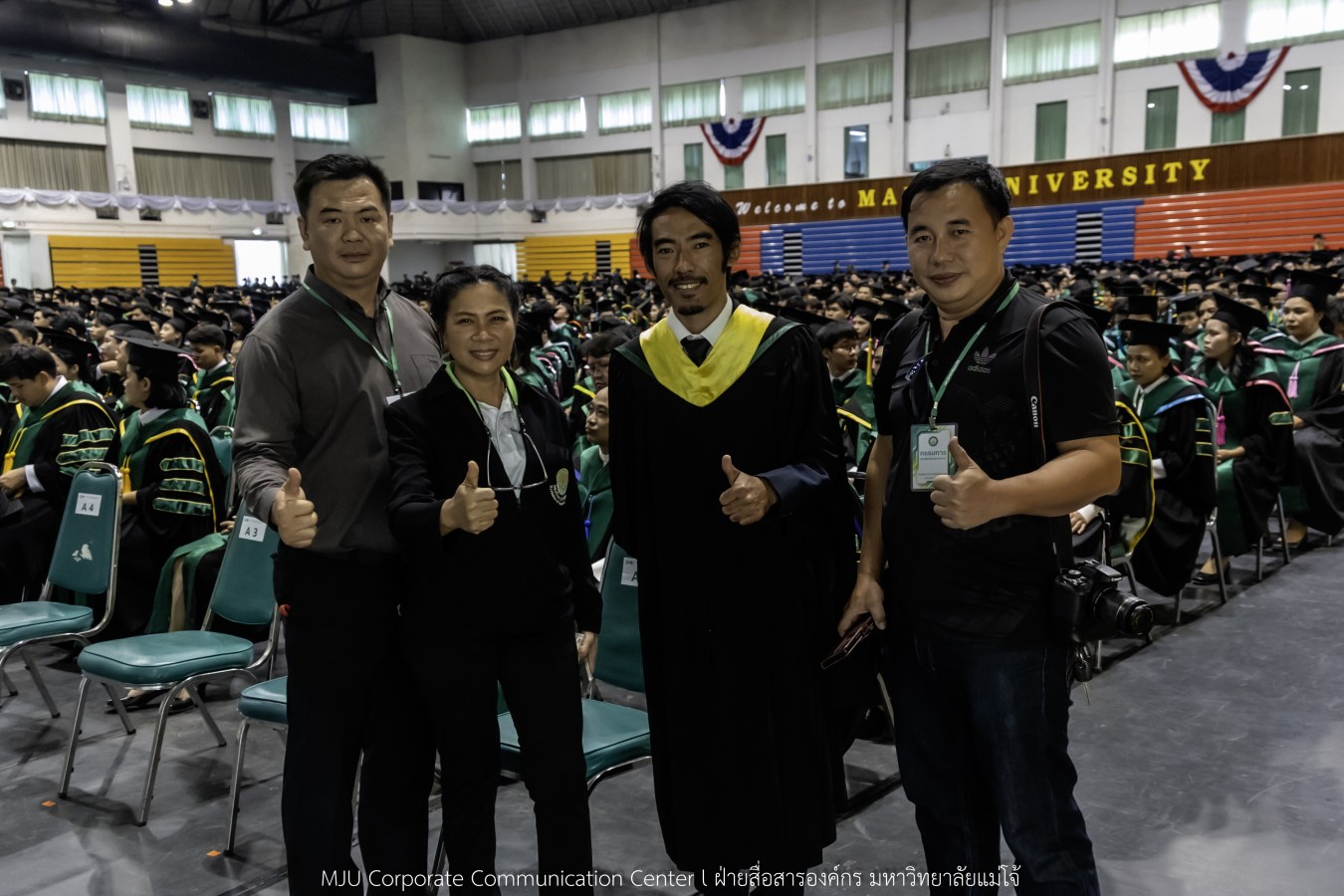 ว่าที่บัณฑิตพร้อม  อาจารย์พร้อม  ญาติพร้อม ทุกคนพร้อม  ร่วมแสดงความยินดี 18 กุมภาพันธ์ 2569  #บรรยากาศซ้อมใหญ่ พิธีพระราชทานปริญญาบัตรมหาวิทยาลัยแม่โจ้ ครั้งที่ 48