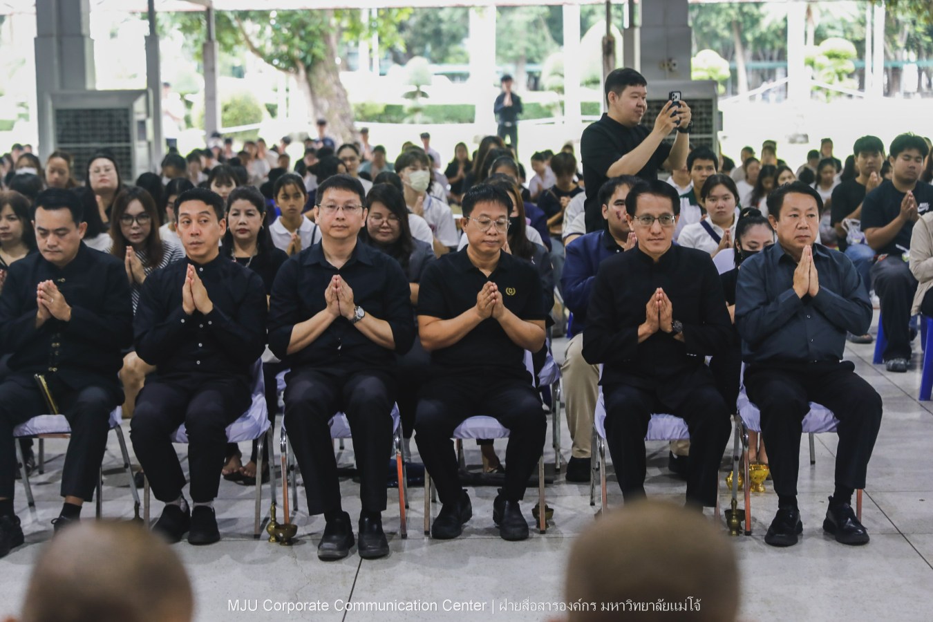 ม.แม่โจ้ จัด พิธีทำบุญตักบาตรถวายพระกุศลแด่สมเด็จพระเจ้าลูกเธอ เจ้าฟ้าพัชรกิติยาภา นเรนทิราเทพยวดี กรมหลวงราชสาริณีสิริพัชร มหาวัชรราชธิดา