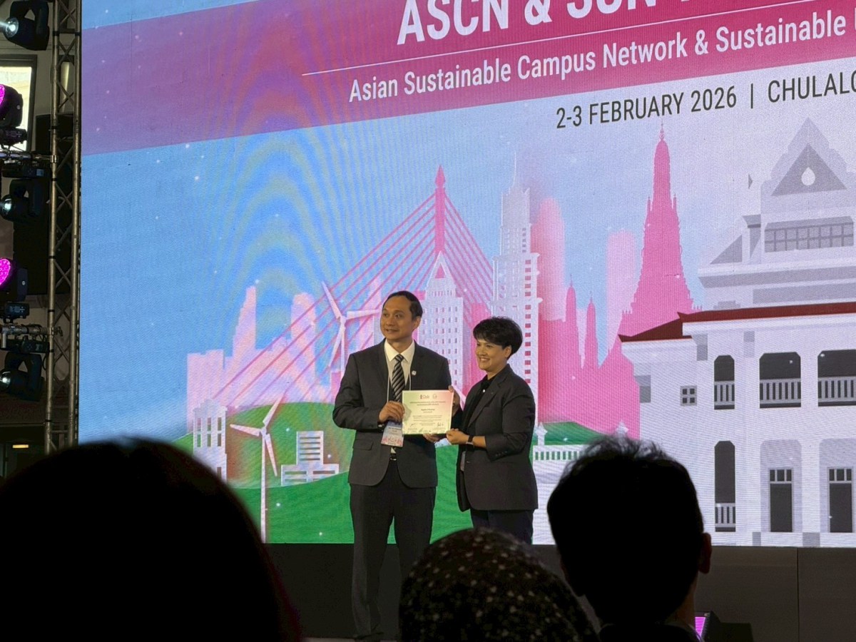 ม.แม่โจ้ รับ 2 รางวัลนำเสนอผลงานเครือข่ายมหาวิทยาลัยยั่งยืน (SUN Thailand)