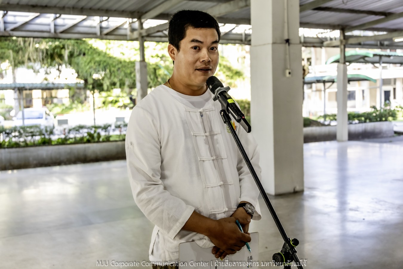 ม.แม่โจ้ จัดพิธีทำบญตักบาตรแด่พระบาทสมเด็จพระมงกุฏเกล้าเจ้าอยู่หัวและถวายพระกุศลแด่สมเด็จพระเจ้าภคินีเธอ เจ้าฟ้าเพชรรัตนสุดา สริโสภาพัณณวดี