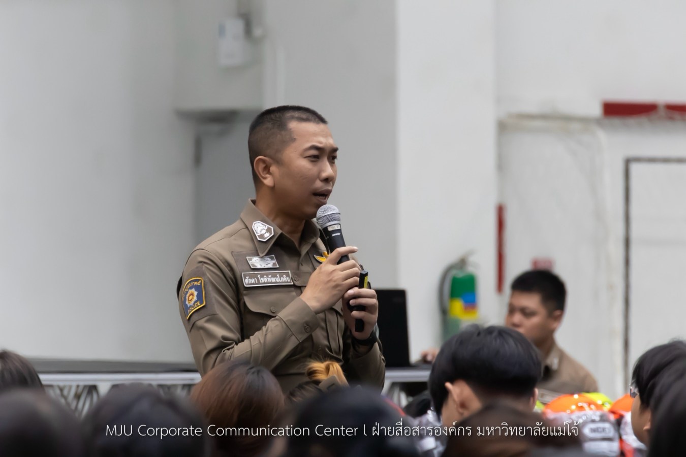 ม.แม่โจ้ อบรม Road Safety Organization ขับขี่ปลอดภัย สร้างวินัยจราจรให้นักศึกษา