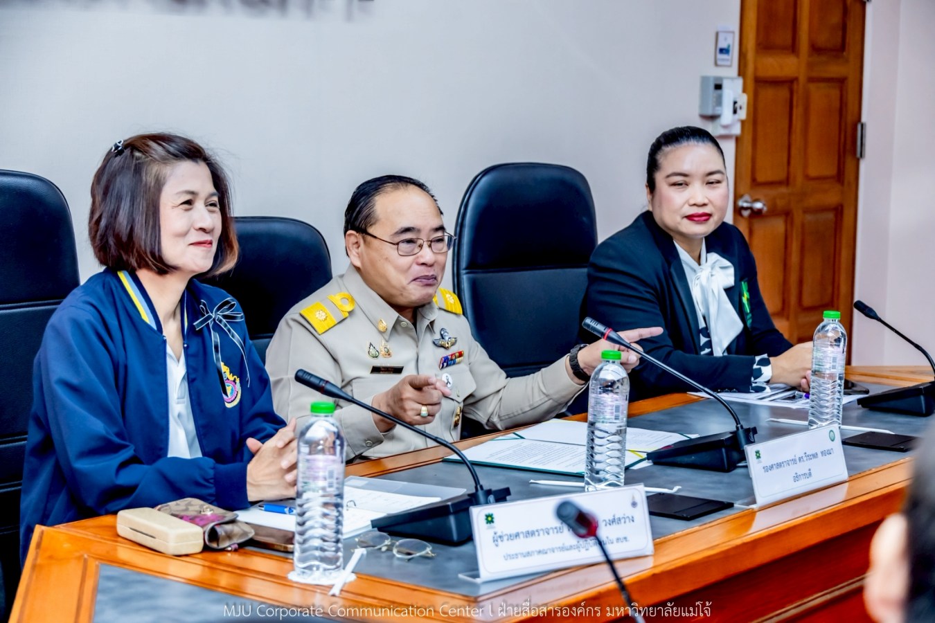 สภาคณาจารย์และผู้ปฏิบัติงานสถาบันพระบรมราชชนกเข้าศึกษาดูงานสภาพนักงาน ม.แม่โจ้