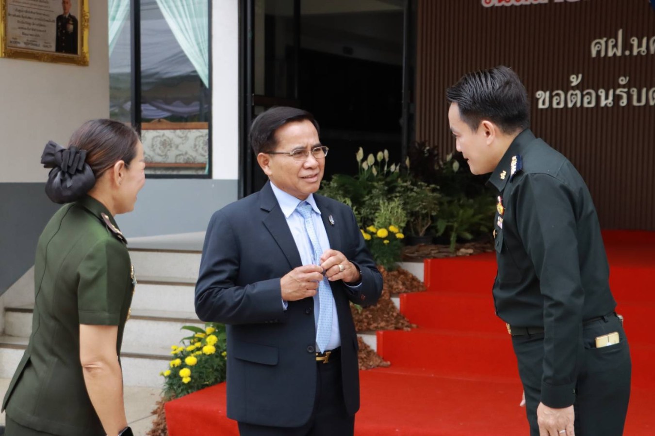 ม.แม่โจ้ ร่วมงานทำบุญวันสถาปนาหน่วย ศูนย์การฝึกนักศึกษาวิชาทหาร มณฑลทหารบกที่ 33 ครบรอบปีที่ 36