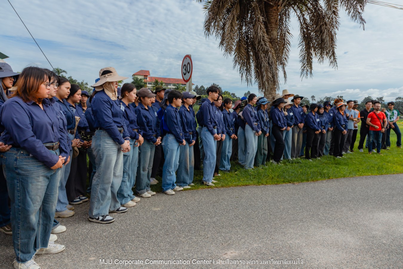 ม.แม่โจ้ ร่วมกับภาคเอกชนจีน  ทดสอบเทคโนโลยีฟิล์มคลุมดินที่ย่อยสลายได้ทางชีวภาพในการปลูกข้าวอินทรีย์
