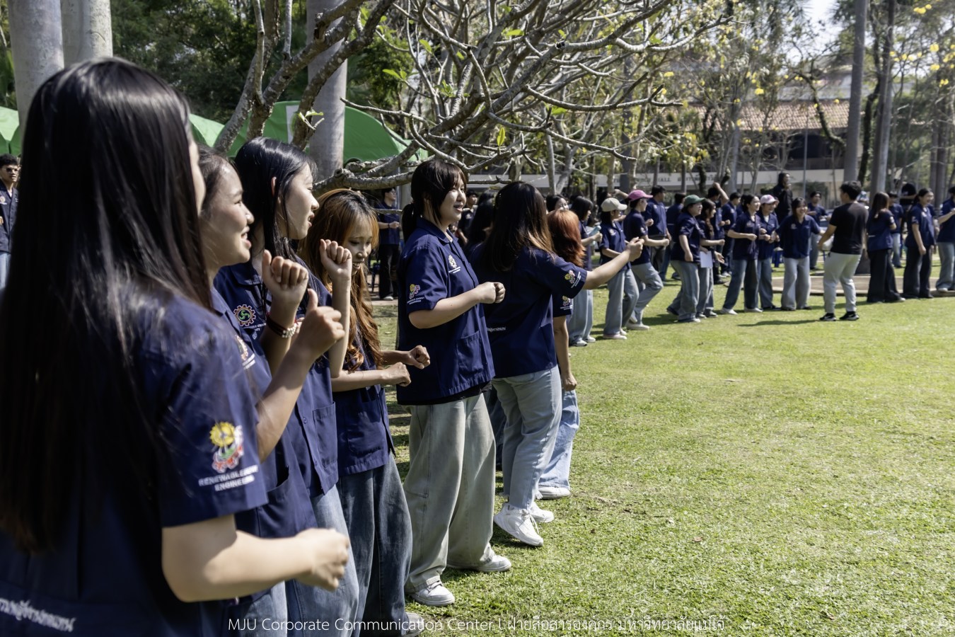 ว่าที่บัณฑิตพร้อม  อาจารย์พร้อม  ญาติพร้อม ทุกคนพร้อม  ร่วมแสดงความยินดี 18 กุมภาพันธ์ 2569  #บรรยากาศซ้อมใหญ่ พิธีพระราชทานปริญญาบัตรมหาวิทยาลัยแม่โจ้ ครั้งที่ 48