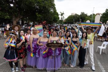 ม.แม่โจ้ ร่วมกิจกรรม Chiang Mai Pride 2024 ซึ่งเชียงใหม่จัดเป็นที่แรกของประเทศไทย เพื่อร่วมสร้างค...