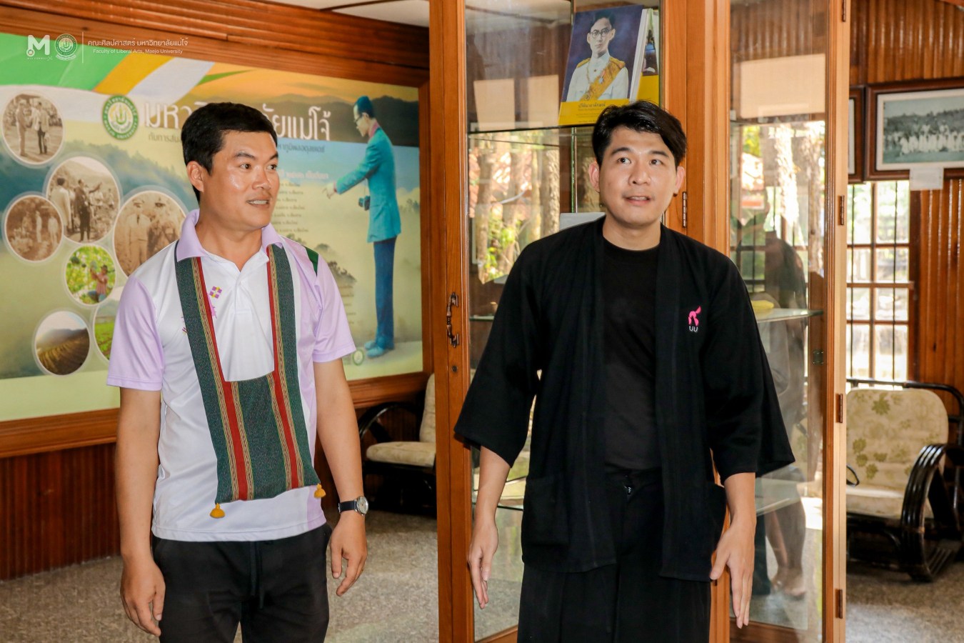 คณะศิลปศาสตร์ ร่วมกับ อพ.สธ. และ กองส่งเสริมศิลปวัฒนธรรม ม.แม่โจ้ จัดกิจกรรม 