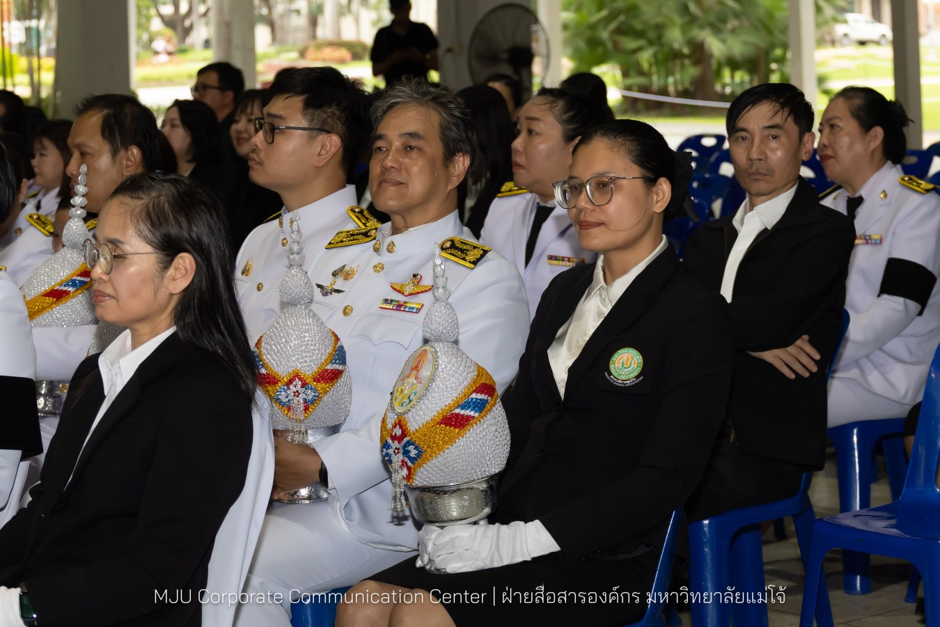 เนื่องในโอกาสวันเฉลิมพระชนมพรรษาพระบาทสมเด็จพระเจ้าอยู่หัว มหาวิทยาลัยแม่โจ้ จัดพิธีถวายพระพรชัยมงคล