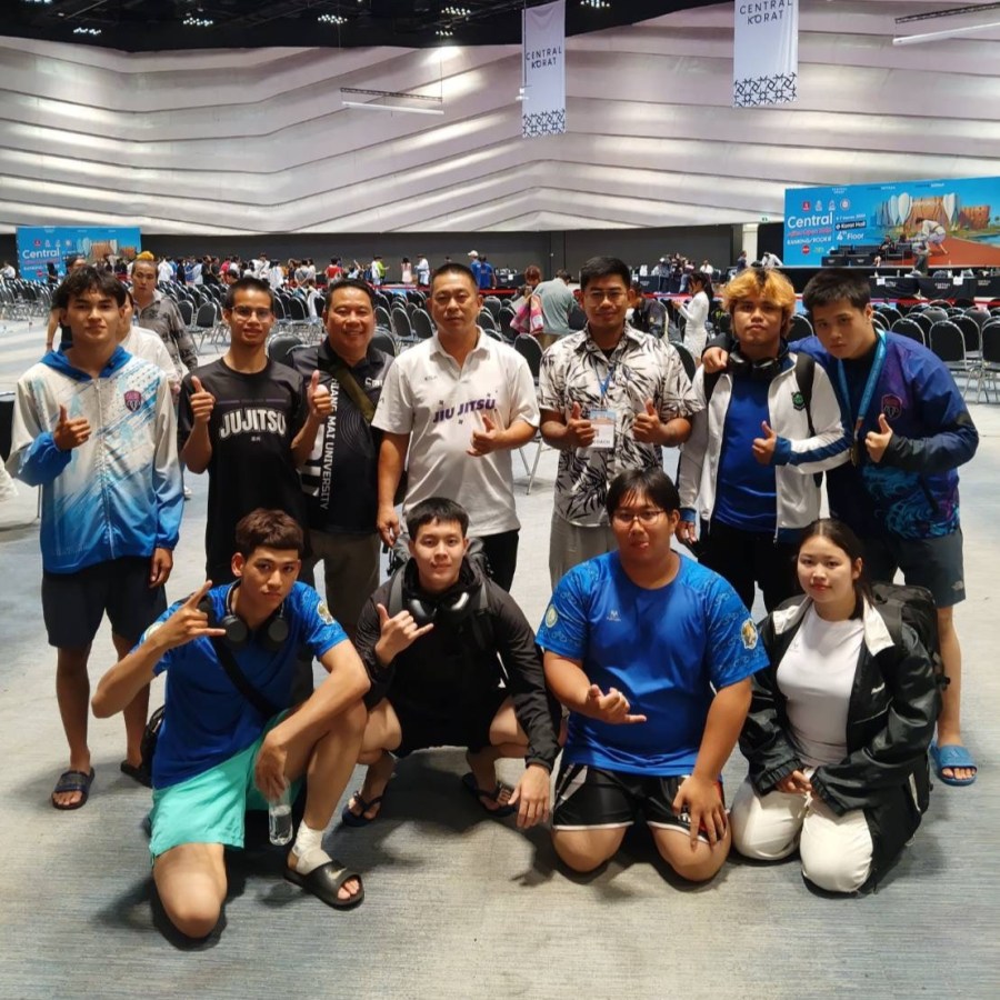 3 นศ. ม.แม่โจ้ คว้า 4 เหรียญ ยูยิตสู CENTRAL  JUJITSU OPEN 2026 RANKING / KORAT  เก็บแต้มสะสมเตรียมคัดตัวทีมชาติ