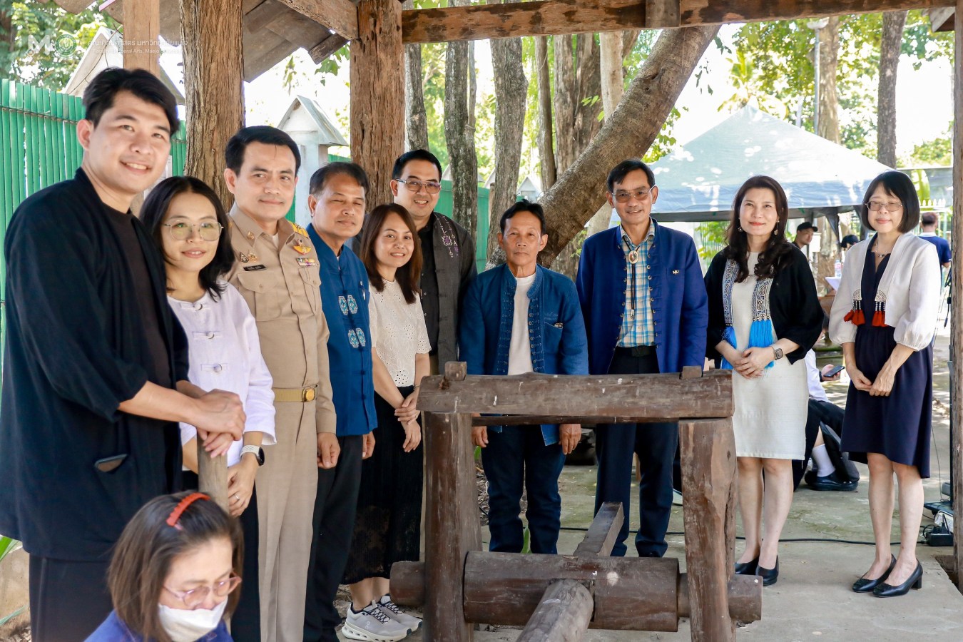 คณะศิลปศาสตร์ ร่วมกับ อพ.สธ. และ กองส่งเสริมศิลปวัฒนธรรม ม.แม่โจ้ จัดกิจกรรม 