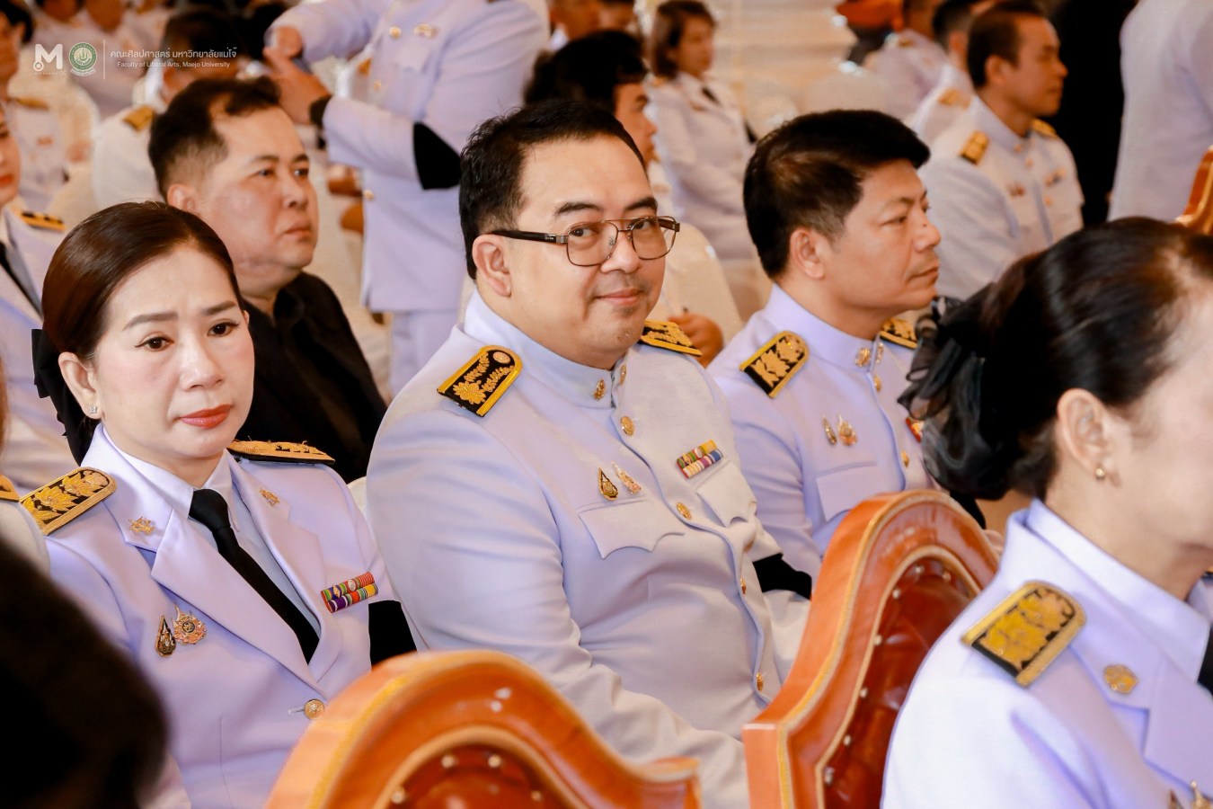 มหาวิทยาลัยแม่โจ้ ร่วมพิธีเจริญพุทธมนต์และทำบุญตักบาตรถวายพระกุศล เนื่องในโอกาสฉลองพระชนมายุ 99 พรรษา สมเด็จพระอริยวงศาคตญาณ สมเด็จพระสังฆราช สกลมหาสังฆปริณายก