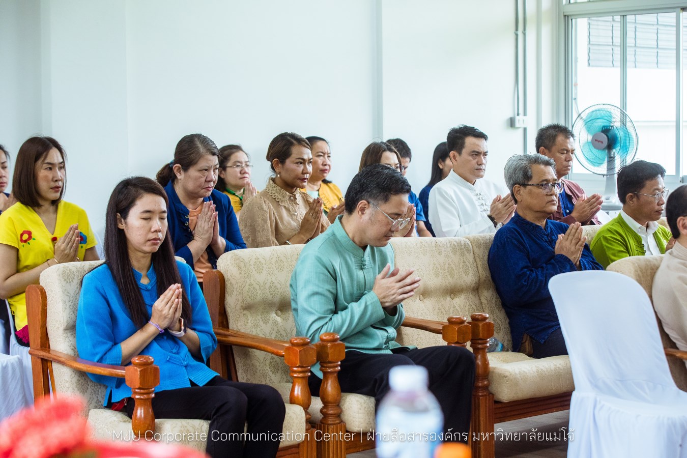 ม.แม่โจ้ ทำบุญอาคารเรียนรวมและปฏิบัติการคณะสัตวแพทยศาสตร์