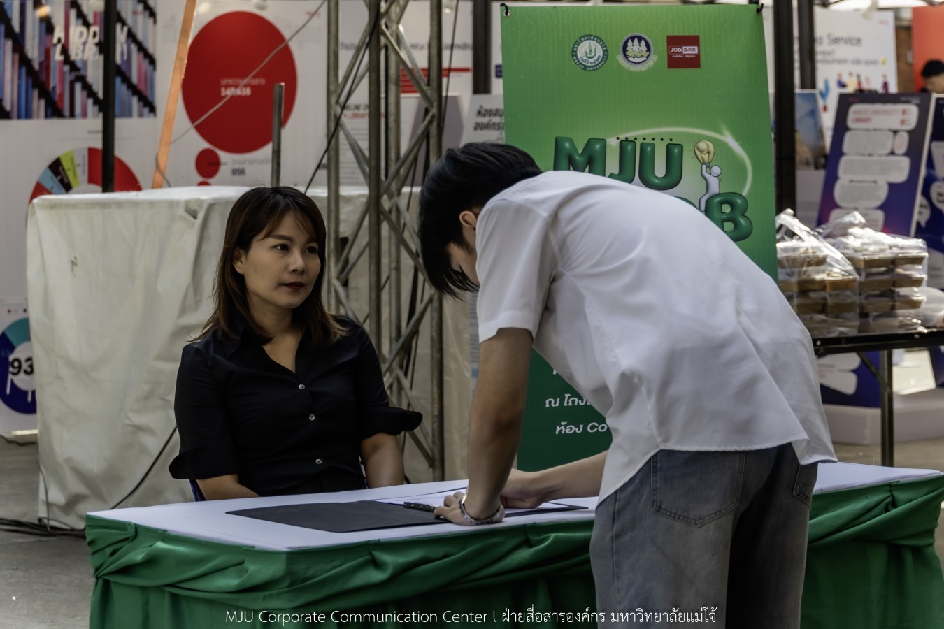 ม.แม่โจ้ จัด MJU JOB FAIR 2026  สร้างเครือข่ายสถานประกอบการ พร้อมให้คำปรึกษาและแนะแนวอาชีพ