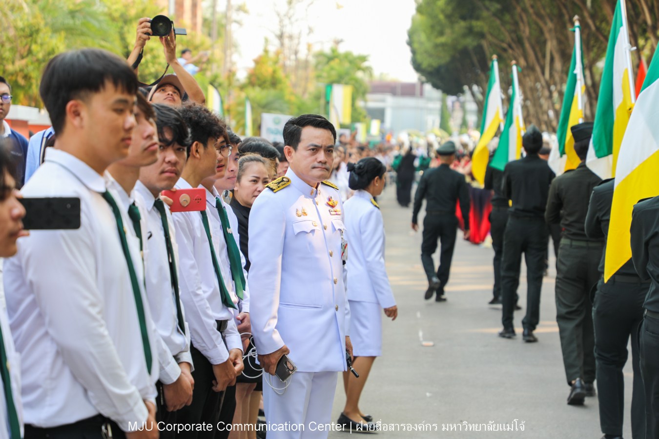 บรรยากาศ พิธีพระราชทานปริญญาบัตร มหาวิทยาลัยแม่โจ้ ประจำปีการศึกษา2567-2568 ครั้งที่ 48  ในวันที่ 19 กุมภาพันธ์ พ.ศ.2569 ณ ศูนย์กีฬาเฉลิมพระเกียรติ มหาวิทยาลัยแม่โจ้