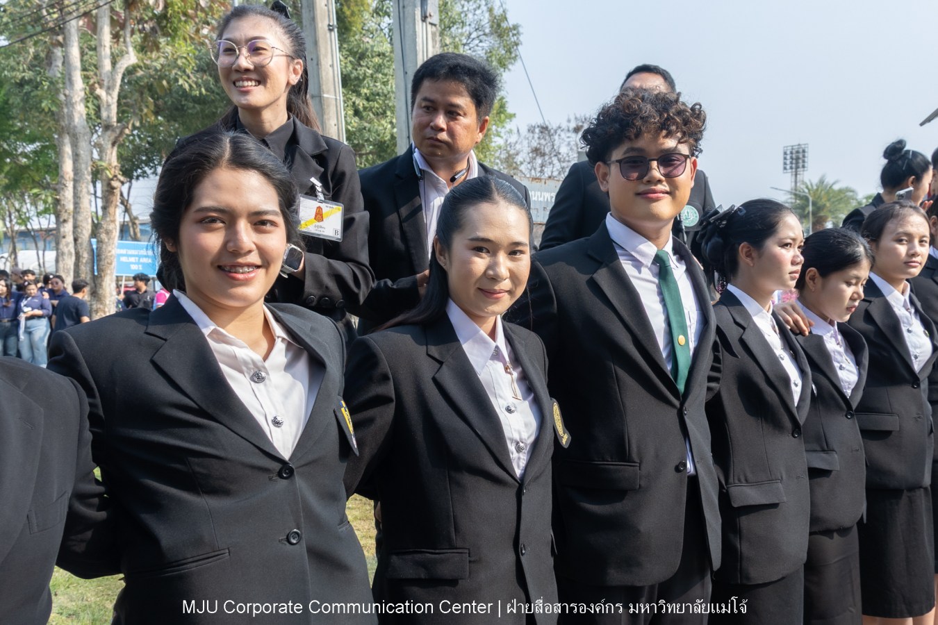 บรรยากาศ พิธีพระราชทานปริญญาบัตร มหาวิทยาลัยแม่โจ้ ประจำปีการศึกษา2567-2568 ครั้งที่ 48  ในวันที่ 19 กุมภาพันธ์ พ.ศ.2569 ณ ศูนย์กีฬาเฉลิมพระเกียรติ มหาวิทยาลัยแม่โจ้