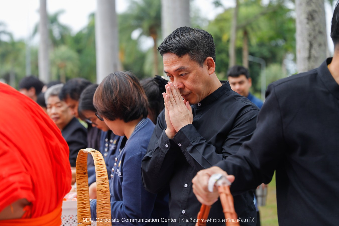 ม.แม่โจ้ จัด พิธีทำบุญตักบาตรถวายพระกุศลแด่สมเด็จพระเจ้าลูกเธอ เจ้าฟ้าพัชรกิติยาภา นเรนทิราเทพยวดี กรมหลวงราชสาริณีสิริพัชร มหาวัชรราชธิดา