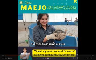 Maejo Showcase  |  Smart aquaculture