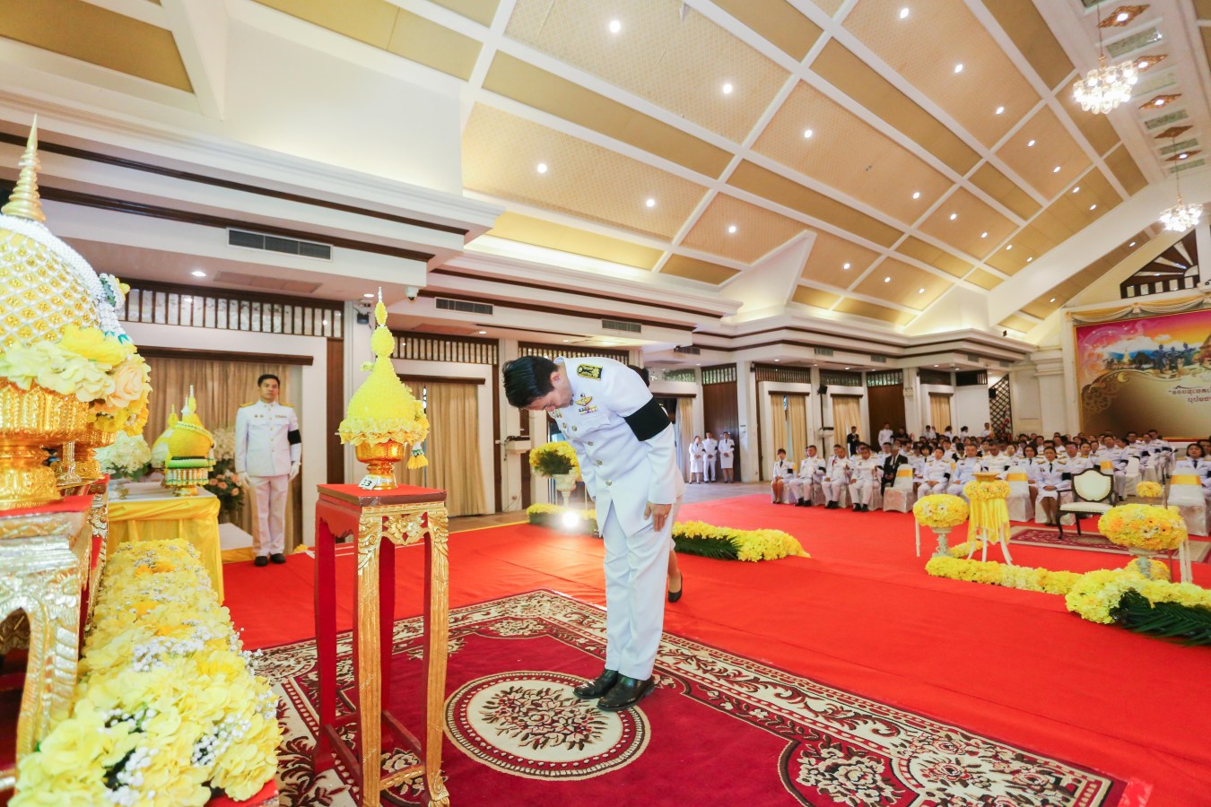 ม.แม่โจ้ เข้าร่วมพิธีถวายราชสักการะแด่ พระบาทสมเด็จพระบรมชนกาธิเบศร มหาภูมิพลอดุลยเดชมหาราช บรมนาถบพิตร เนื่องใน “วันมาตรฐานฝีมือแรงงานแห่งชาติ”