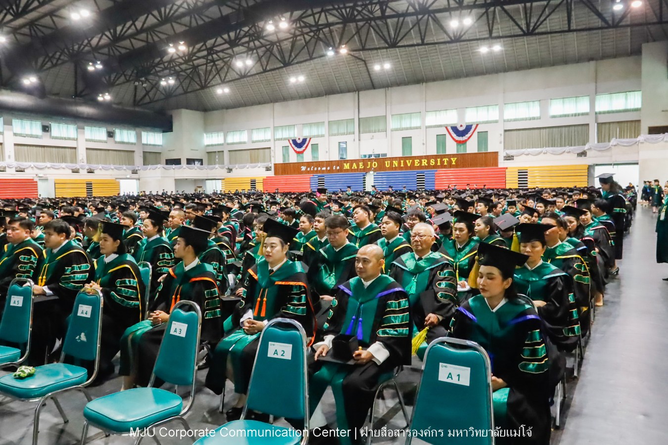 ว่าที่บัณฑิตพร้อม  อาจารย์พร้อม  ญาติพร้อม ทุกคนพร้อม  ร่วมแสดงความยินดี 18 กุมภาพันธ์ 2569  #บรรยากาศซ้อมใหญ่ พิธีพระราชทานปริญญาบัตรมหาวิทยาลัยแม่โจ้ ครั้งที่ 48