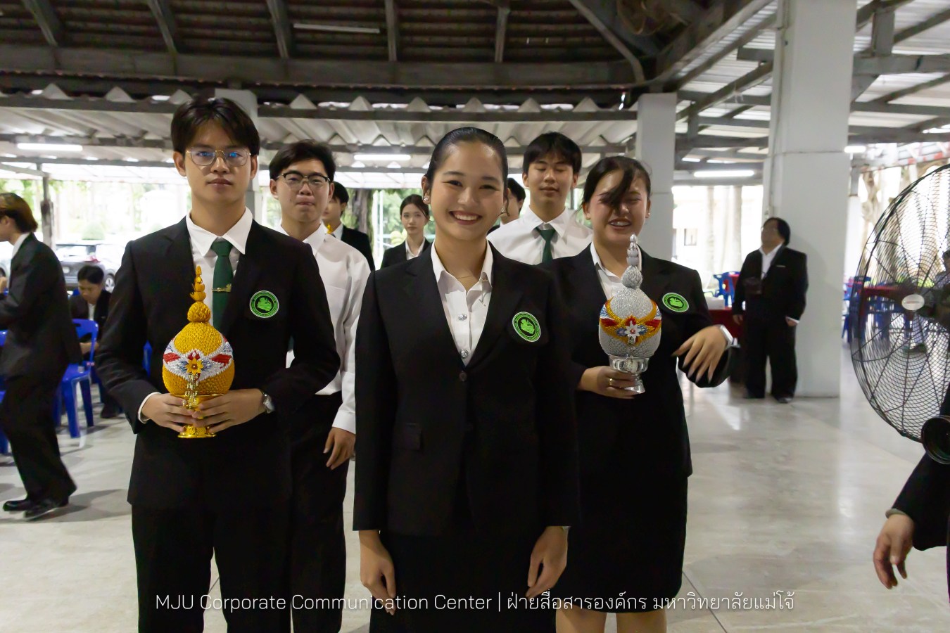 เนื่องในโอกาสวันเฉลิมพระชนมพรรษาพระบาทสมเด็จพระเจ้าอยู่หัว มหาวิทยาลัยแม่โจ้ จัดพิธีถวายพระพรชัยมงคล
