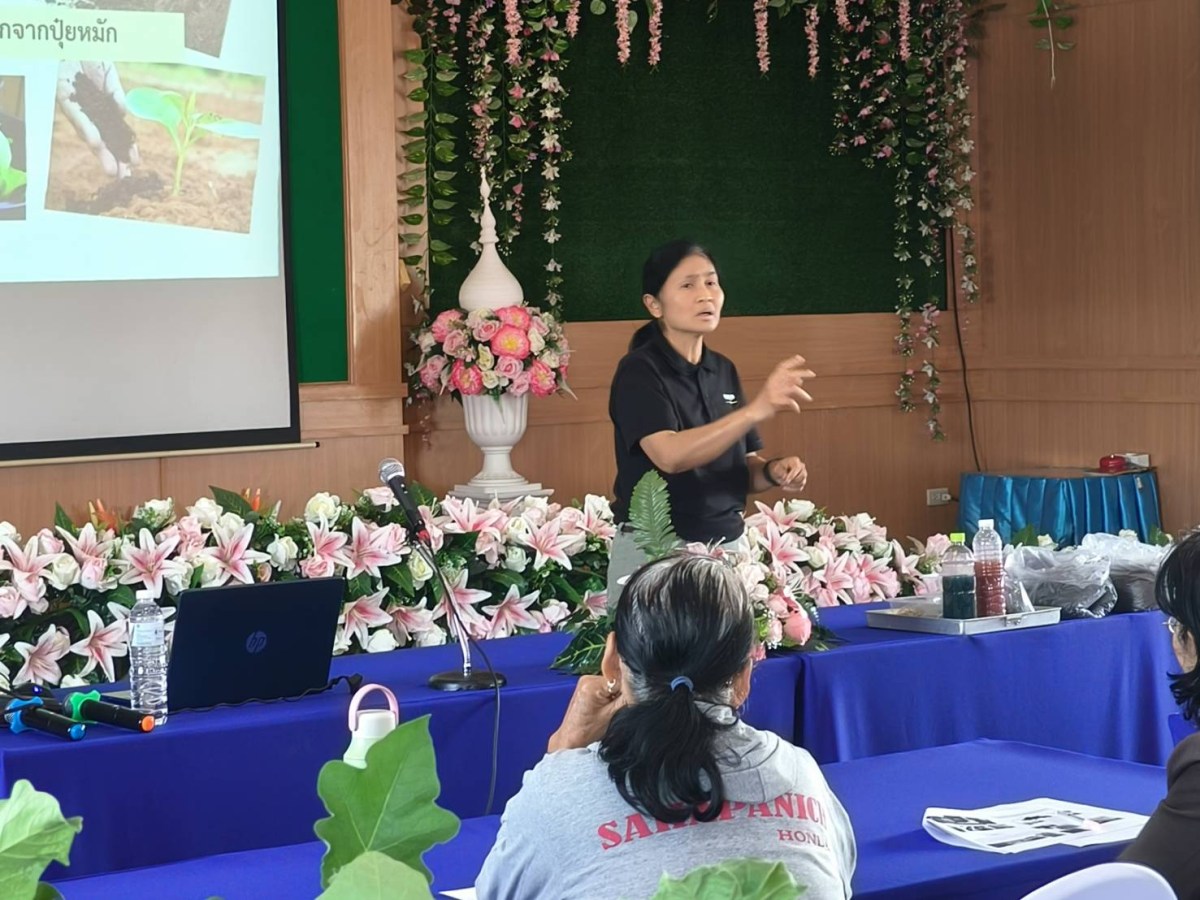 คณะผลิตกรรมการเกษตร ม.แม่โจ้ อบรมถ่ายทอดเทคโนโลยีและนวัตกรรมเกษตร  เพิ่มศักยภาพด้านการเกษตรสู่ชุมชน