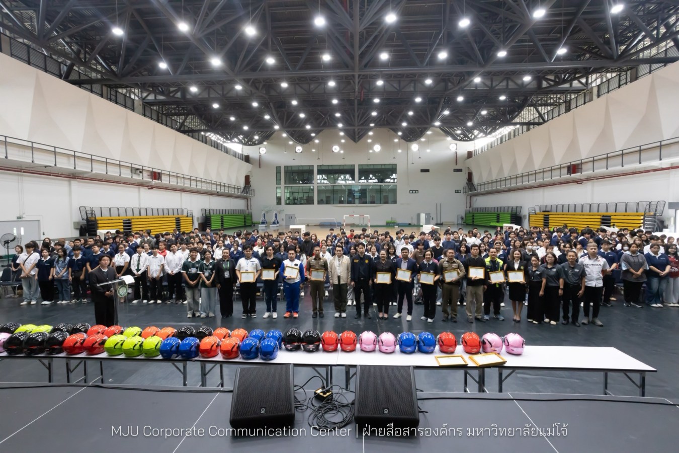 ม.แม่โจ้ อบรม Road Safety Organization ขับขี่ปลอดภัย สร้างวินัยจราจรให้นักศึกษา