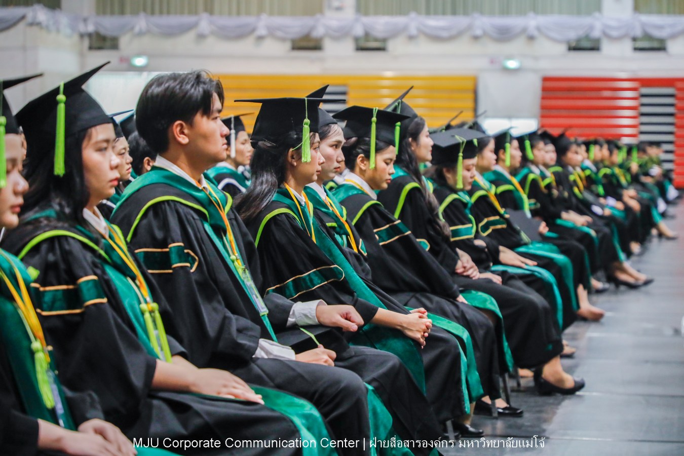 ว่าที่บัณฑิตพร้อม  อาจารย์พร้อม  ญาติพร้อม ทุกคนพร้อม  ร่วมแสดงความยินดี 18 กุมภาพันธ์ 2569  #บรรยากาศซ้อมใหญ่ พิธีพระราชทานปริญญาบัตรมหาวิทยาลัยแม่โจ้ ครั้งที่ 48