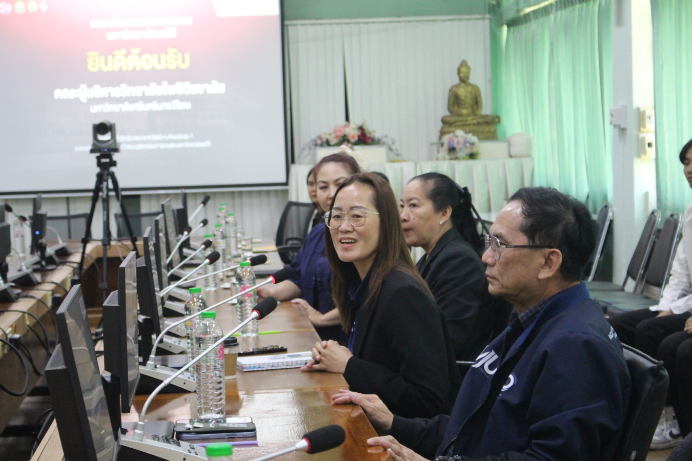 คณะผลิตกรรมการเกษตร ม.แม่โจ้ ต้อนรับ วิทยาลัยโพธิวิชชาลัย ม.ศรีนครินทรวิโรฒ  ร่วมหารือสร้างเครือข่ายเพื่อพัฒนากิจกรรมนักศึกษา