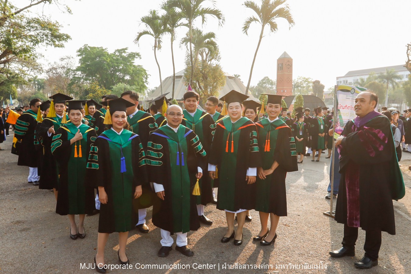 ว่าที่บัณฑิตพร้อม  อาจารย์พร้อม  ญาติพร้อม ทุกคนพร้อม  ร่วมแสดงความยินดี 18 กุมภาพันธ์ 2569  #บรรยากาศซ้อมใหญ่ พิธีพระราชทานปริญญาบัตรมหาวิทยาลัยแม่โจ้ ครั้งที่ 48