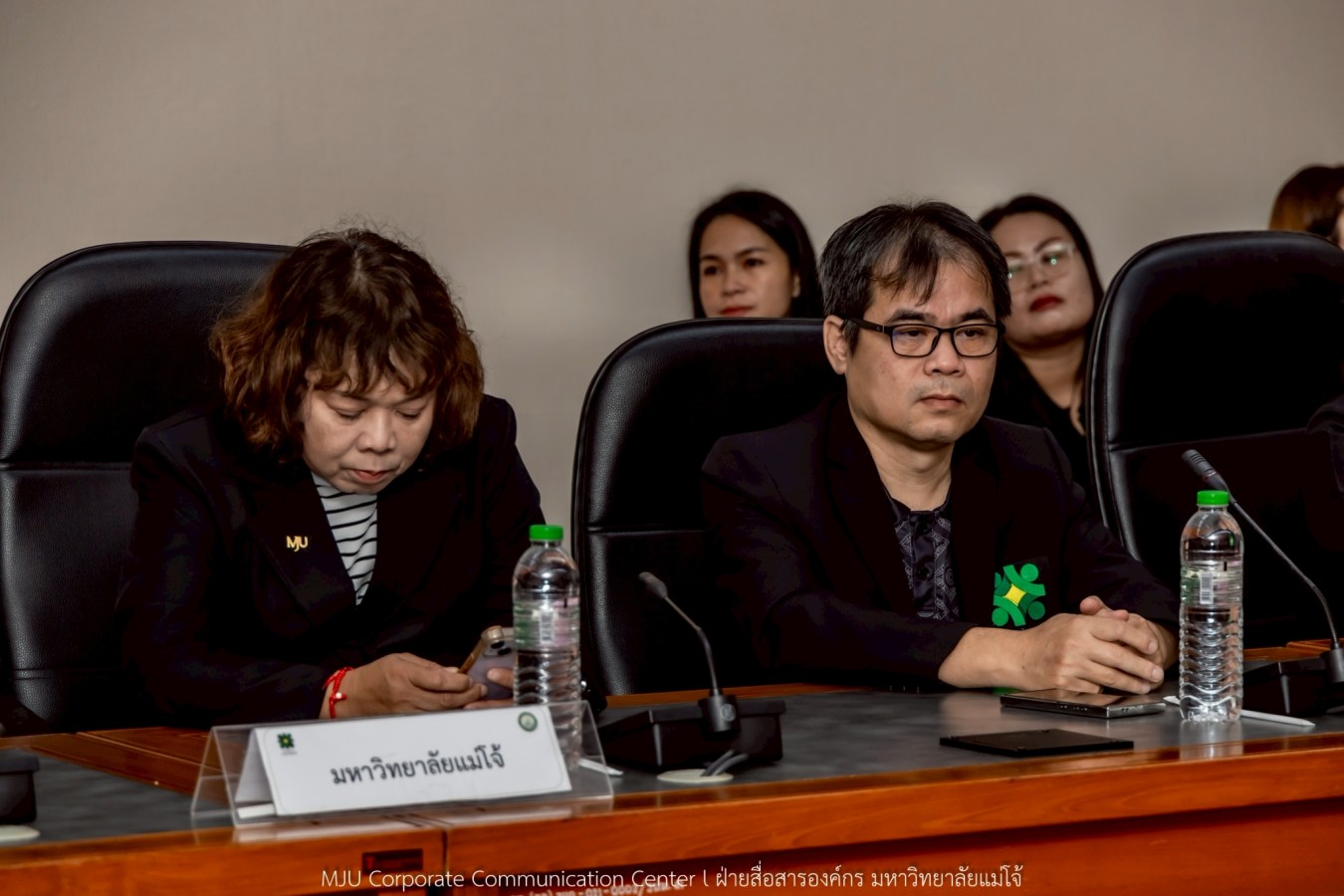 สภาคณาจารย์และผู้ปฏิบัติงานสถาบันพระบรมราชชนกเข้าศึกษาดูงานสภาพนักงาน ม.แม่โจ้