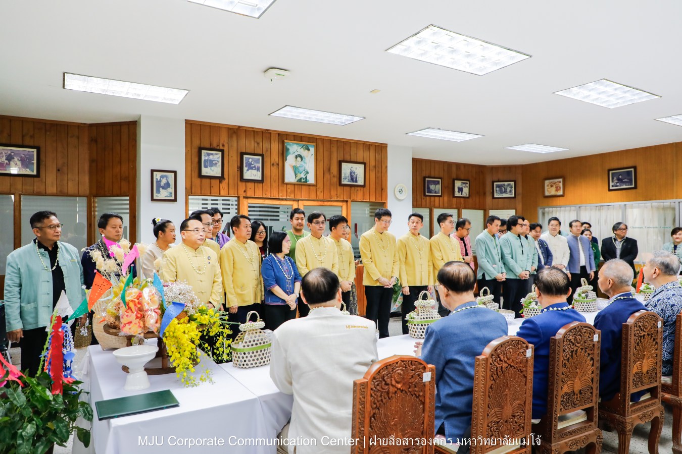 ม.แม่โจ้ จัดพิธีดำหัวนายกสภามหาวิทยาลัยและกรรมการสภามหาวิทยาลัยผู้ทรงคุณวุฒิ ประจำปี 2569