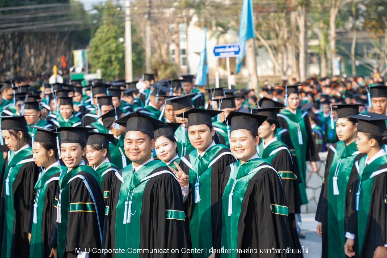ว่าที่บัณฑิตพร้อม  อาจารย์พร้อม  ญาติพร้อม ทุกคนพร้อม  ร่วมแสดงความยินดี 18 กุมภาพันธ์ 2569  #บรรยากาศซ้อมใหญ่ พิธีพระราชทานปริญญาบัตรมหาวิทยาลัยแม่โจ้ ครั้งที่ 48