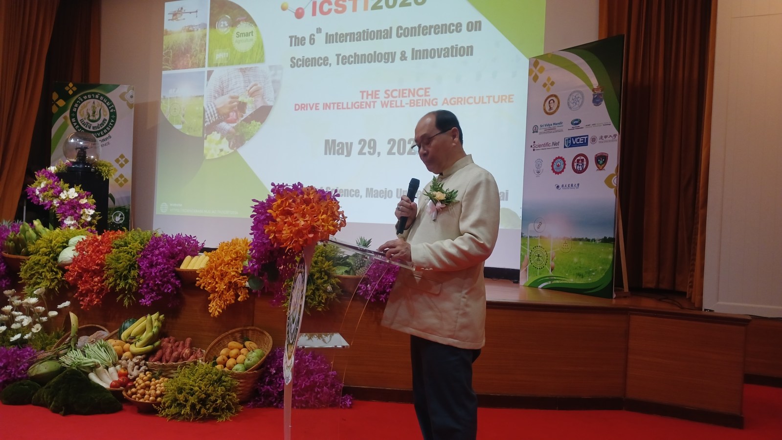 คณะวิทยาศาสตร์ มหาวิทยาลัยแม่โจ้ จัดงานประชุมวิชาการนานาชาติ ICSTI 2026 มุ่งขับเคลื่อนนวัตกรรมการเกษตรอัจฉริยะเพื่อสุขภาวะที่ยั่งยืน