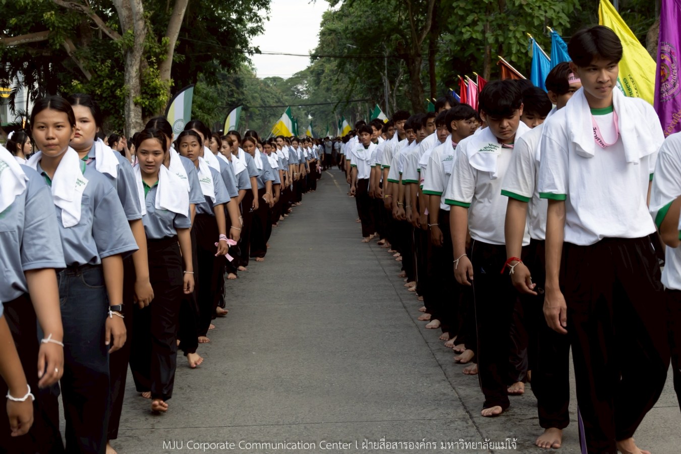 พิธีกำเนิดลูกแม่โจ้ รุ่น 91 สร้างความภาคภูมิใจให้นักศึกษาใหม่สู่การเป็นลูกแม่โจ้โดยสมบูรณ์