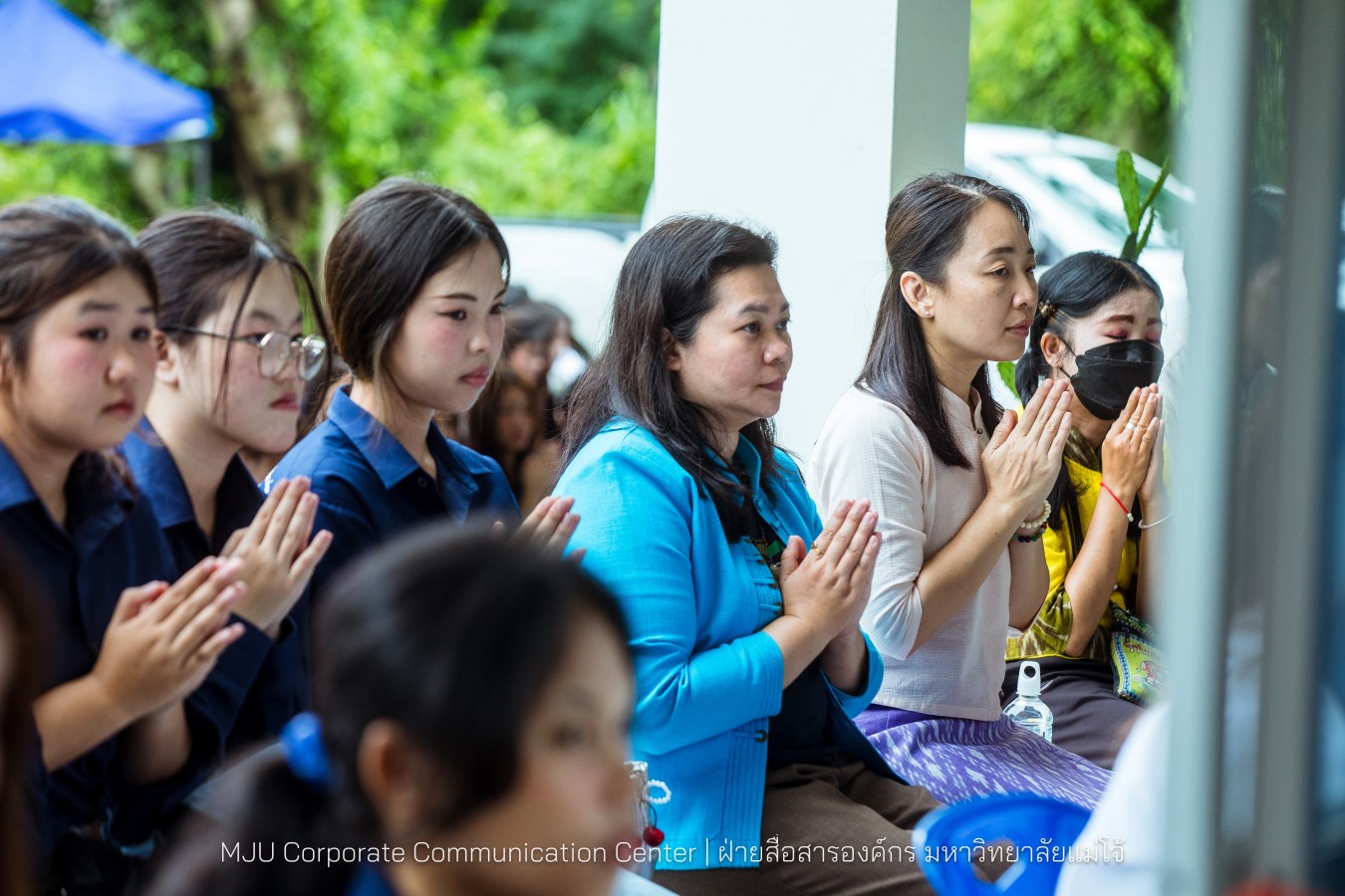 ม.แม่โจ้ ทำบุญอาคารเรียนรวมและปฏิบัติการคณะสัตวแพทยศาสตร์