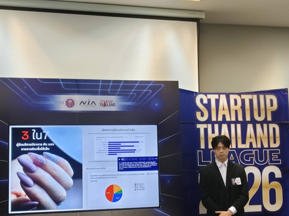 นศ. ม.แม่โจ้ ผ่านคัดเลือก Startup Thailand League 2026 รอบภูมิภาค(ภาคเหนือ)  คว้ารางวัล 50,000 พัฒนาต้นแบบเตรียมโชว์ผลงาน Demo Day ระดับประเทศ